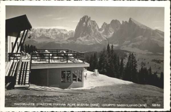 Siusi allo Sciliar Ristorante Stazione Funivia Gruppo Sass