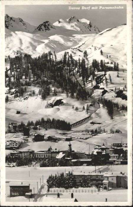 Davos GR Davos_Dorf Parsennenbahn