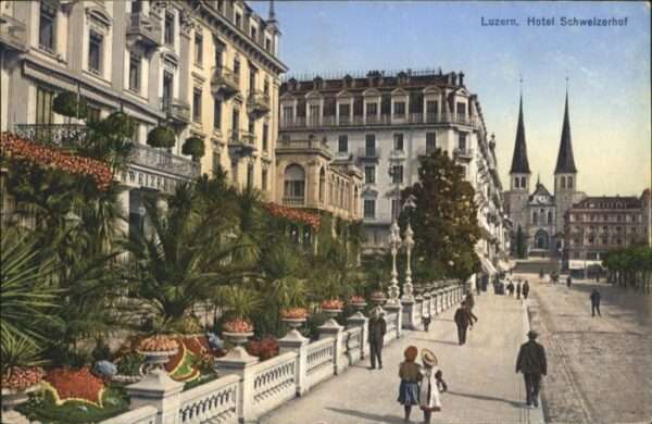 Luzern LU Luzern Hotel Schweizerhof