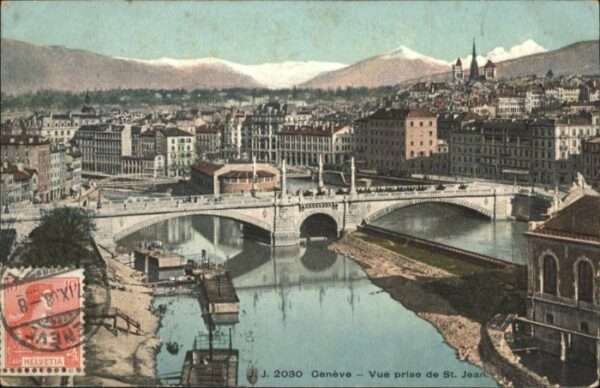 Genf GE Genf St Jean Brücke