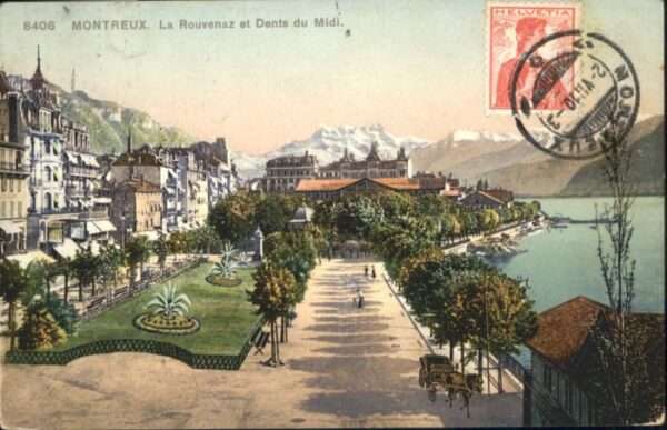 Montreux VD Montreux Rouvenaz Dents du Midi Kutsche