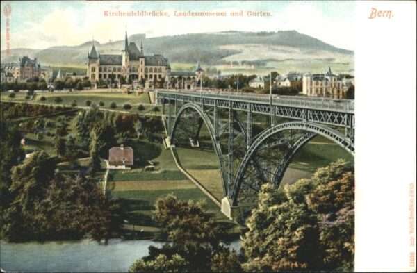 Bern BE Bern Kirchenfeldbrücke Landesmuseum Gur