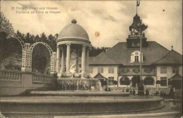 Bern BE Bern Flora Brunnen Hospes