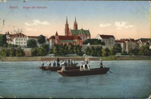 Basel BS Basel Rhein Münster Boot