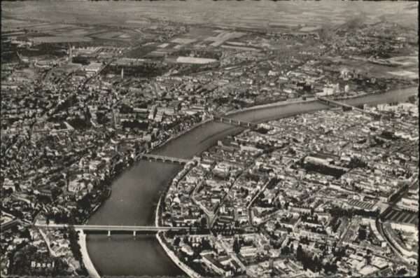 Basel BS Basel Fliegeraufnahme
