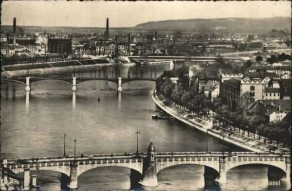 Basel BS Basel Rheinbrücken