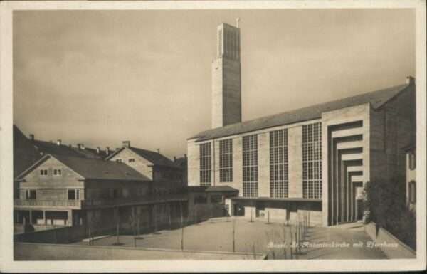Basel BS Basel St Antonius Kirche Pfarrhaus