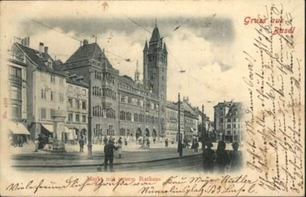 Basel BS Basel Markt Rathaus
