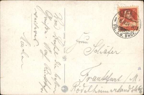 Basel BS Basel Margarethen Kirche  Pferd – Bild 2