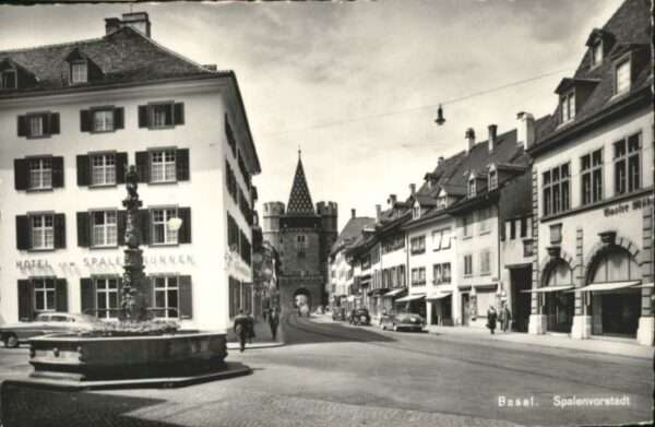 Basel BS Basel Spalenvorstadt Brunnen Hotel Spal