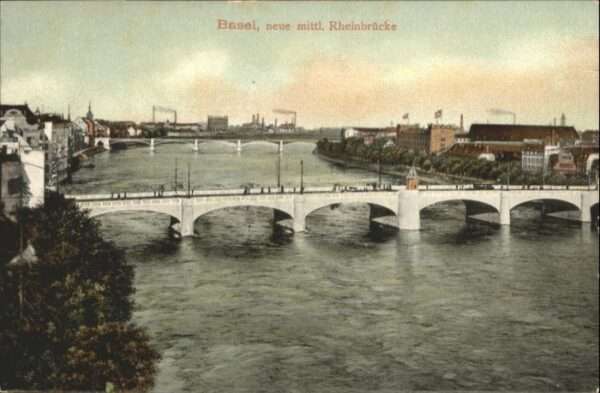 Basel BS Basel Mittlere Rheinbrücke