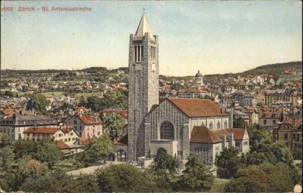 Zuerich t Antonius Kirche