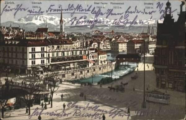 Zuerich trassenbahn Kutsche