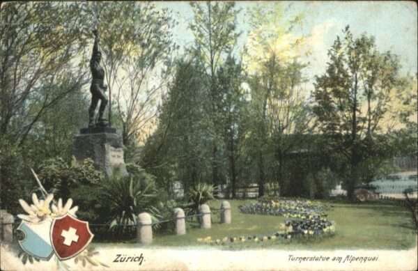 Zuerich urnerstatue Alpenquai