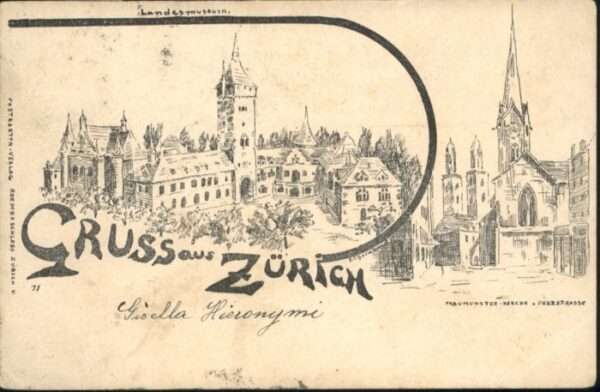 Zuerich raumünster Kirche Landesmuseum x