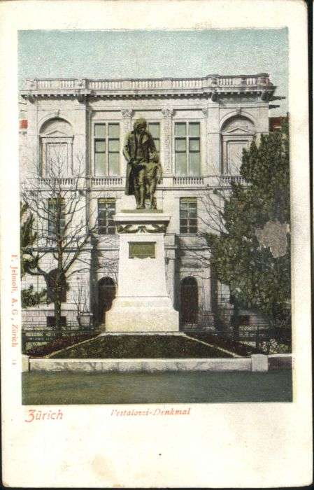 Zuerich estalozzi Denkmal