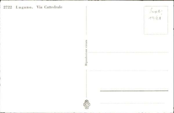 Lugano TI Lugano Catterdrale – Bild 2