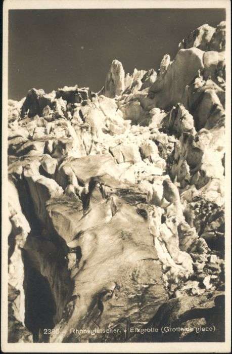 Rhonegletscher Glacier du Rhone Rhonegletscher Eisgrotte