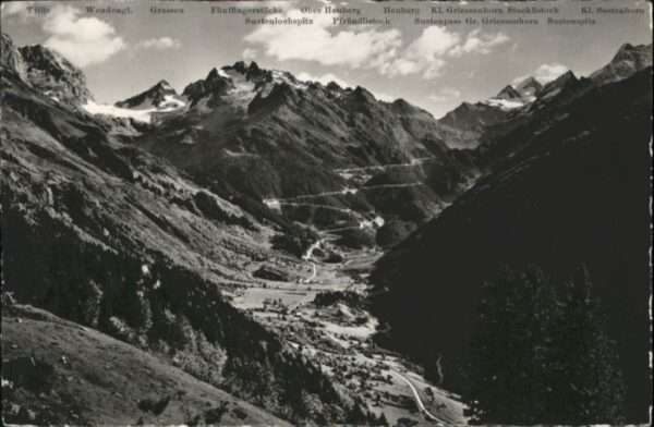 Gadmen Wendengletscher Sustenstrasse