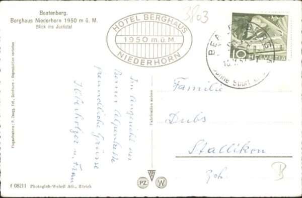 Beatenberg Berghaus Niederhorn – Bild 2
