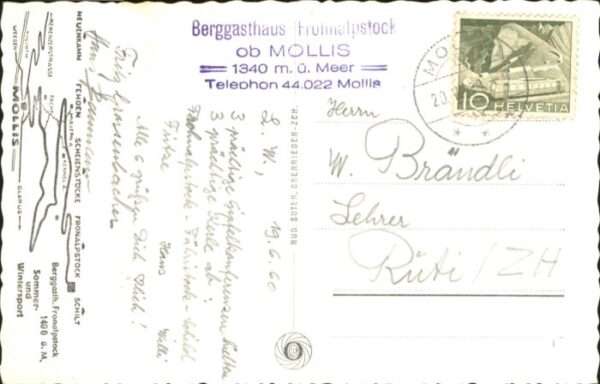 Mollis Berg Gasthaus Frohnalpstock – Bild 2