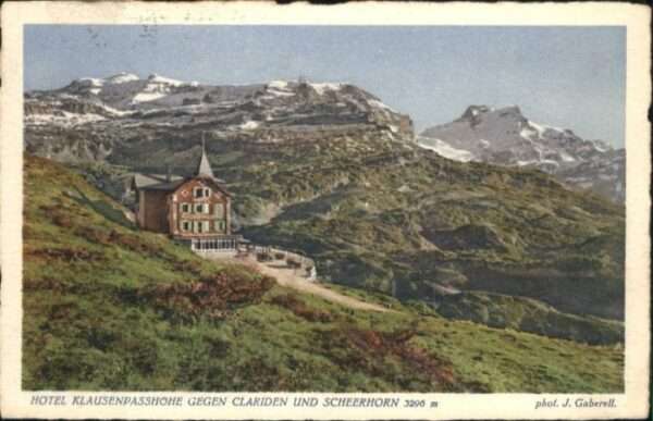 Klausen  Eisacktal Suedtirol Klausen Passhöhe Scheerhorn