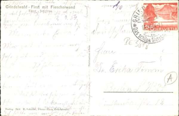 Grindelwald First Fiescherwand  Eoger Jungfrau – Bild 2