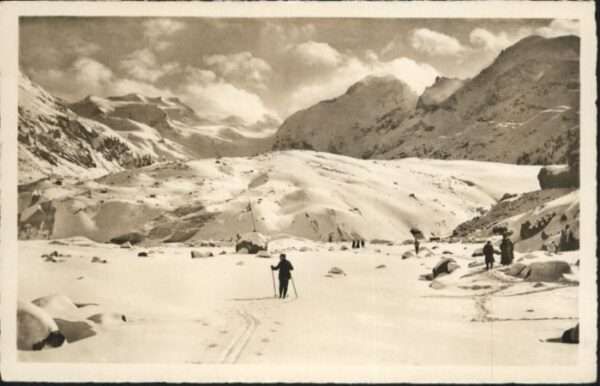 Morteratsch Gletscher Berninagruppe