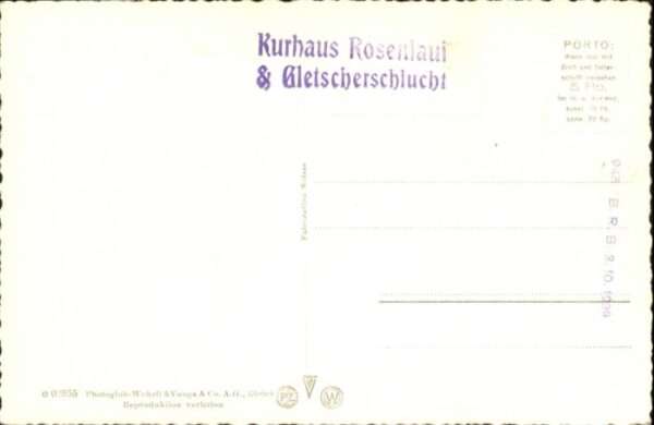 Rosenlaui Hotel Kurhaus  Grosse Scheidegg – Bild 2