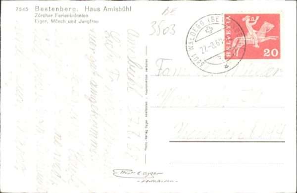 Beatenberg Haus Amisbühl – Bild 2