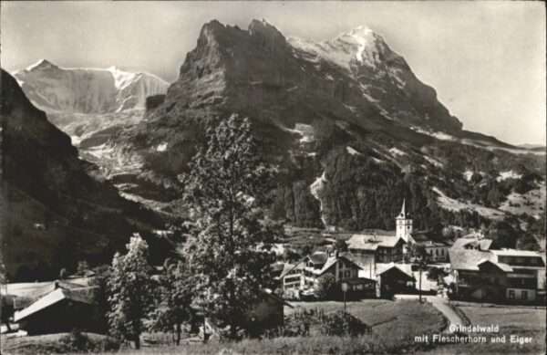 Grindelwald Fiescherhorn Eiger
