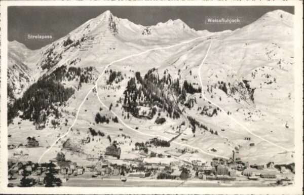 Davos GR Davos_Dorf Strelapass Weissfluhjoch