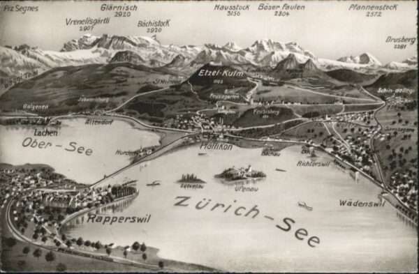 Rapperswil SG Rapperswil Zürich See Fliegeraufnahme