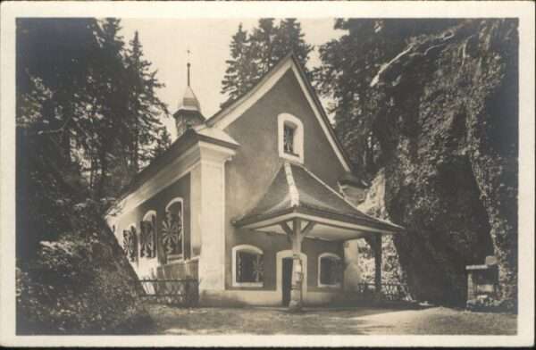 Rigi Kaltbad Felsen Kapelle