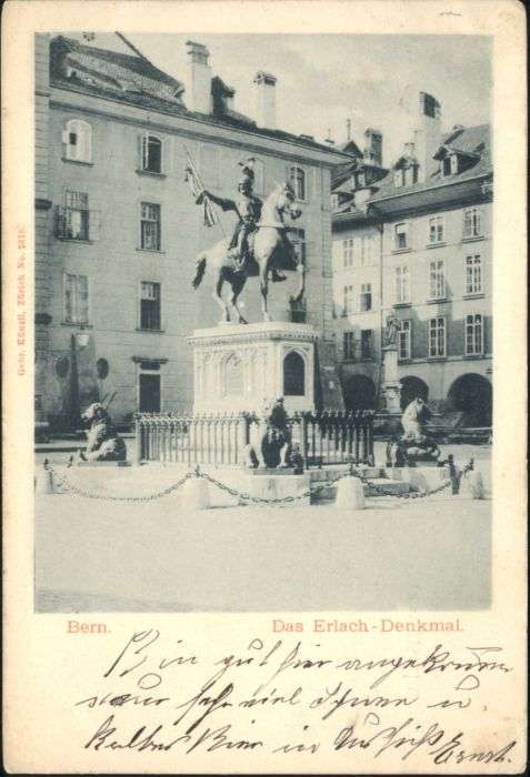 Bern BE Bern Erlach Denkmal