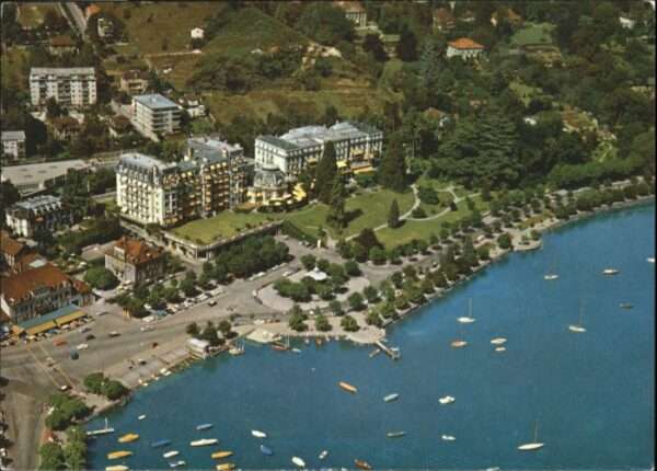 Lausanne VD Lausanne Fliegeraufnahme