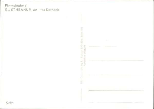 Dornach SO Dornach Fliegeraufnahme Goetheanum – Bild 2