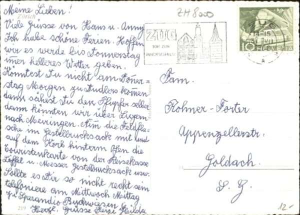 Zuerich irche – Bild 2