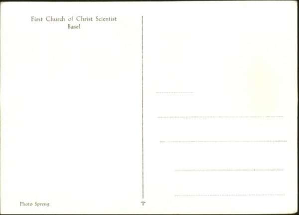 Basel BS Basel First Church Christ Scientist – Bild 2