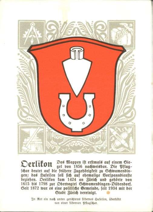 Oerlikon ZH Oerlikon Wappen