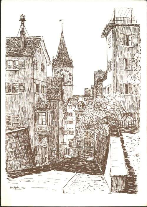 Zuerich falzgasse St Peter