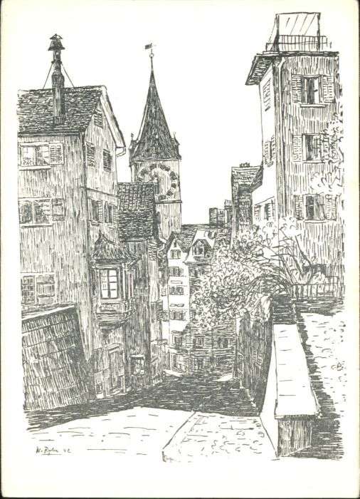Zuerich falzgasse St Peter