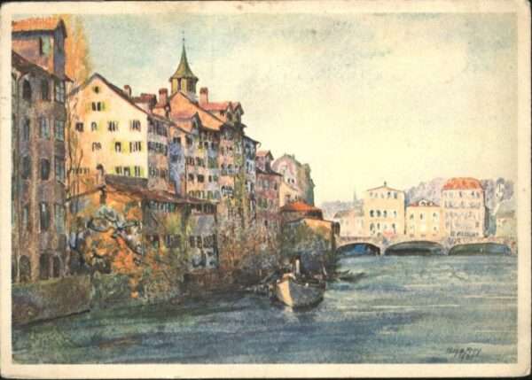 Zuerich rücke Künstler Hugo Frey x