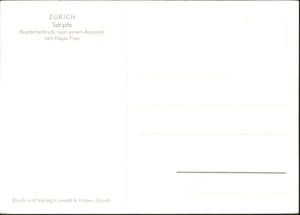 Zuerich chipfe Künstler Hugo Frey * – Bild 2