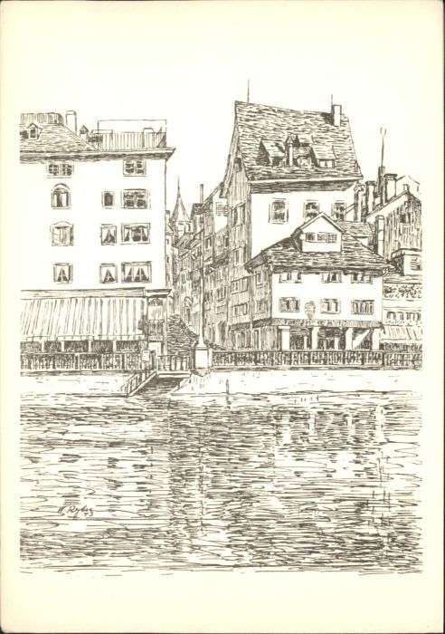 Zuerich immatquai Rosengasse