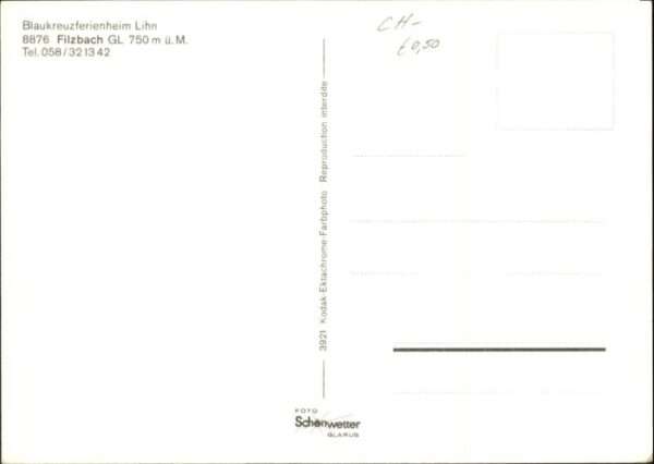 Filzbach Blaukreuzferienheim Lihn – Bild 2