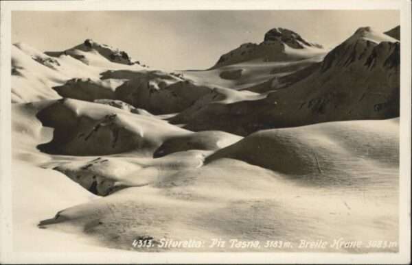 Silvretta Piz Tasna Breite Krone
