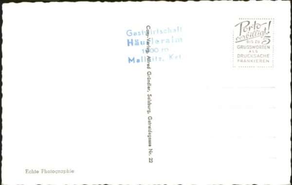 Mallnitz Kaernten kilift Häusler-Alm * – Bild 2
