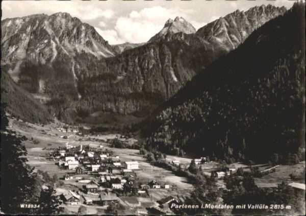 Partenen Vorarlberg Partenen Montafon Vallüla