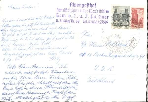 Hohe Wand Alpengasthof Hanslsteighaus – Bild 2